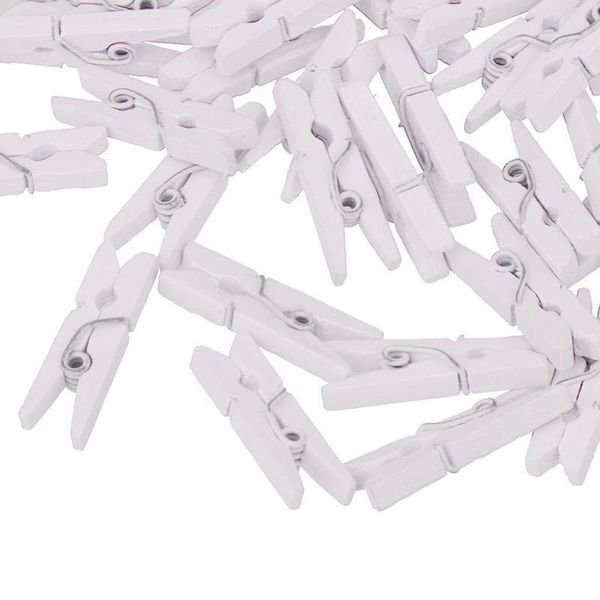 50pcs white wood pegs 2.5cm mini size natural clothes po school home clip office craft clothespin decoration clothing & wardrobe storage
50pcs white wood pegs 2.5cm mini size natural clothes po school home clip office craft clothespin decoration clothing & wardrobe storage