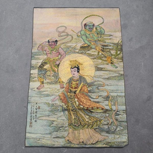other arts and crafts religious thangka embroidery painting brocade su embroidered heavenly queen mother out of heaven
other arts and crafts religious thangka embroidery painting brocade su embroidered heavenly queen mother out of heaven