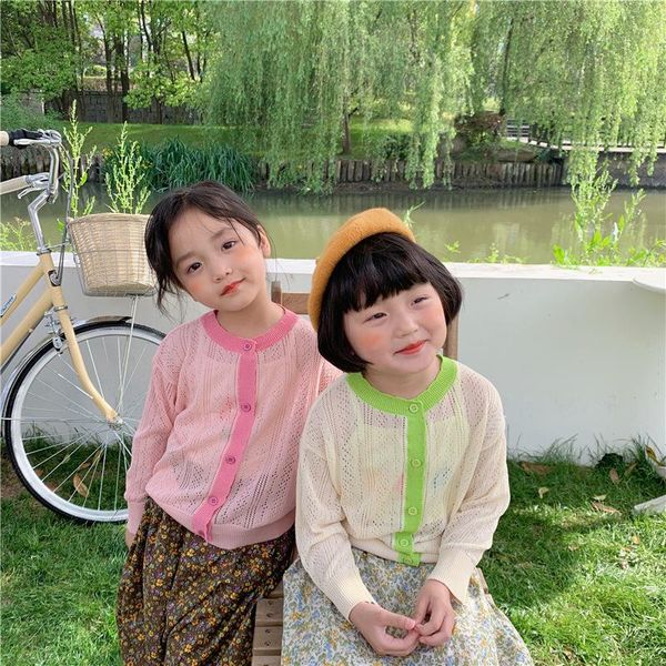 jackets summer kids girls korean long sleeve knitted sweater cardigan ice silk jacket, Blue;gray
jackets summer kids girls korean long sleeve knitted sweater cardigan ice silk jacket, Blue;gray