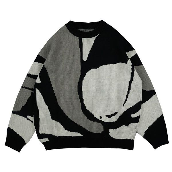 Men's Sweaters Knitted Harajuku Japanese Color Retro Mens Autumn Sweater Winter Block Clothes Oversize Hip Hop Casual Couple Pullover, White;black
Men's Sweaters Knitted Harajuku Japanese Color Retro Mens Autumn Sweater Winter Block Clothes Oversize Hip Hop Casual Couple Pullover, White;black
