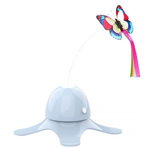 1pc electric cat teasing stick simulated teaser battery blue toys
1pc electric cat teasing stick simulated teaser battery blue toys