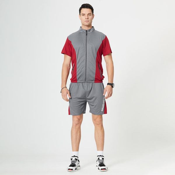 men's tracksuits set 2021 solid zipper summer leisure sports tracksuit men streetwear gym sweatsuit clothing jogging homme, Gray
men's tracksuits set 2021 solid zipper summer leisure sports tracksuit men streetwear gym sweatsuit clothing jogging homme, Gray