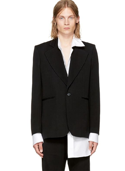 men's suits & blazers spring lapel solid color groom man dress business men slim suit single button design coat, White;black
men's suits & blazers spring lapel solid color groom man dress business men slim suit single button design coat, White;black