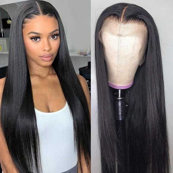 40 inch straight 13x4 lace front human hair wigs frontal remy brazilian for black women1, Black;brown
40 inch straight 13x4 lace front human hair wigs frontal remy brazilian for black women1, Black;brown