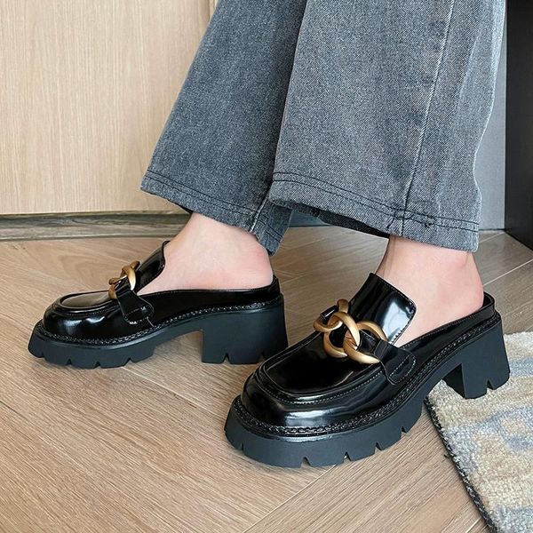 vintage soft sister shoes for women genuine leather chunky heels round toe woman platform casual women's dress, Black
vintage soft sister shoes for women genuine leather chunky heels round toe woman platform casual women's dress, Black