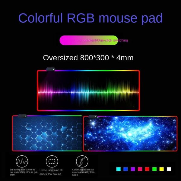 mouse pads & wrist rests led light gaming pad rgb large keyboard cover non-slip rubber base computer carpet desk mat pc game 2021
mouse pads & wrist rests led light gaming pad rgb large keyboard cover non-slip rubber base computer carpet desk mat pc game 2021