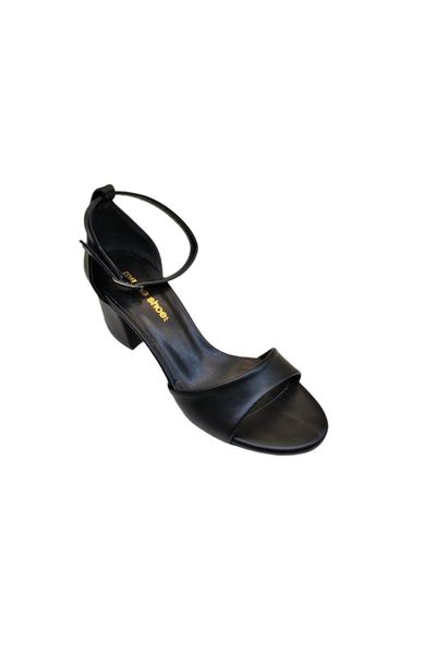 sandals women's black high-heeled 065-31