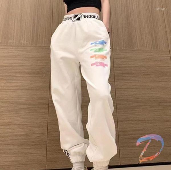 men's pants we11done rainbow sweatpants women's letters splash ink printing sports welldone casual loose couples trousers, Black
men's pants we11done rainbow sweatpants women's letters splash ink printing sports welldone casual loose couples trousers, Black