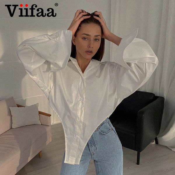 viifaa turn-down collar button up long sleeve white shirts for women drop shoulder autumn novelty blouses 2021 fashion high quality, Black;gray
viifaa turn-down collar button up long sleeve white shirts for women drop shoulder autumn novelty blouses 2021 fashion high quality, Black;gray