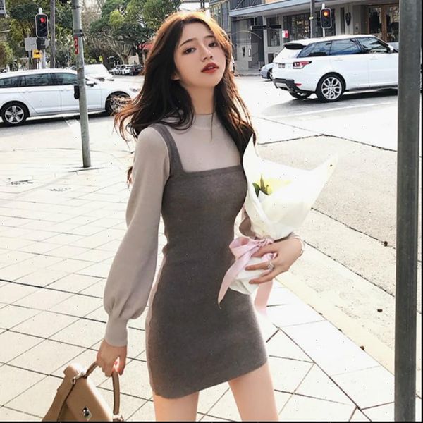 warm sweater autumn winter elastic womens dress stretch long sleeve elegant a line knitting female slim knit dresses, Black;gray
warm sweater autumn winter elastic womens dress stretch long sleeve elegant a line knitting female slim knit dresses, Black;gray