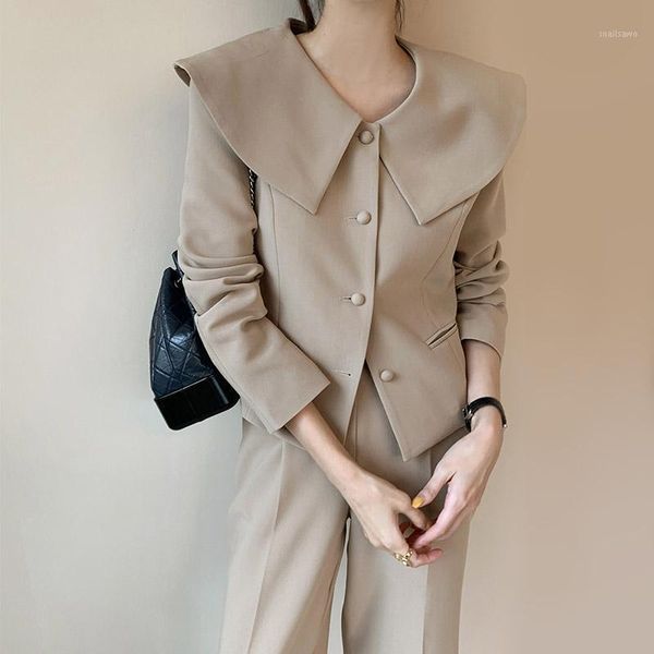 autumn winter two piece set women outfits long sleeve single breasted blouses and high waist wide leg tracksuit pants women's, White
autumn winter two piece set women outfits long sleeve single breasted blouses and high waist wide leg tracksuit pants women's, White