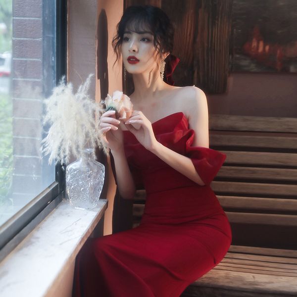 tost bride red usully cn wer br fishtil temperment host thnk-you bnquet evening drs to cover her arms, Black;gray
tost bride red usully cn wer br fishtil temperment host thnk-you bnquet evening drs to cover her arms, Black;gray