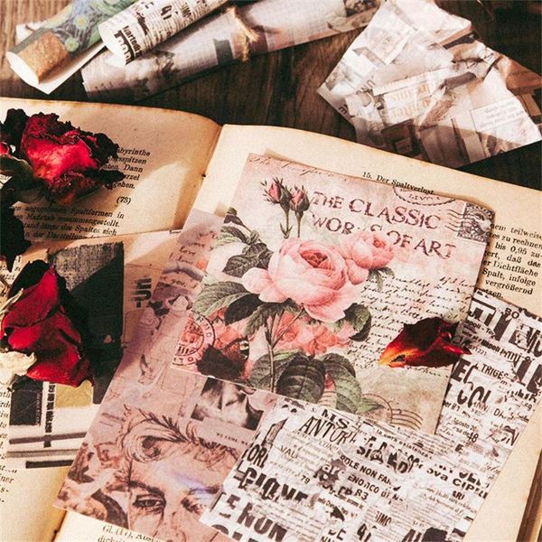 gift wrap 50pcs stationary diary diy retro decorative material paper art museum fragment collage
gift wrap 50pcs stationary diary diy retro decorative material paper art museum fragment collage
