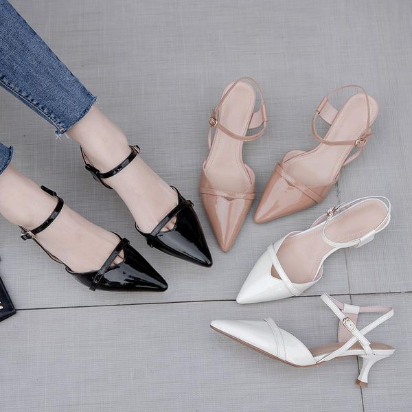 dress shoes women pumps summer fashion pointed sandals patent-paneled stiletto beige black party wedding ladies 2021
dress shoes women pumps summer fashion pointed sandals patent-paneled stiletto beige black party wedding ladies 2021