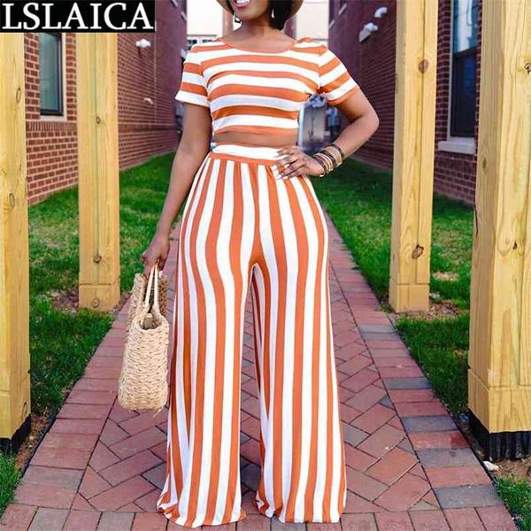 fashion women's suit short sleeve wide leg pants striped print set woman 2 pieces summer elegant office lady two piece 210515, White
fashion women's suit short sleeve wide leg pants striped print set woman 2 pieces summer elegant office lady two piece 210515, White