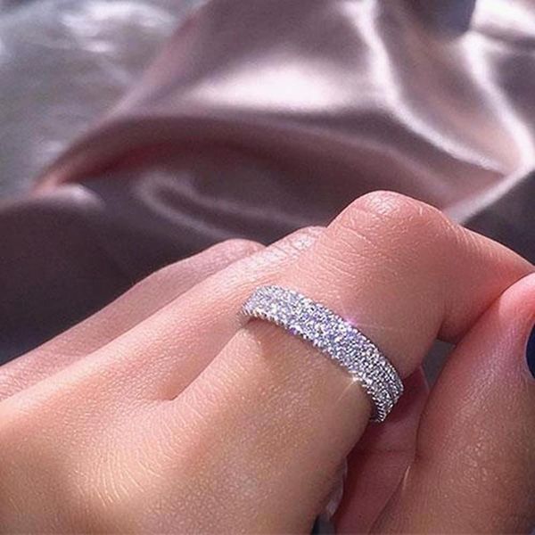 fashion full bling zircon diamonds gemstones rings for women white gold silver color jewelry bijoux party accessories gifts cluster, Golden;silver
fashion full bling zircon diamonds gemstones rings for women white gold silver color jewelry bijoux party accessories gifts cluster, Golden;silver