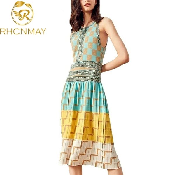 runway spring summer women knitting dress o neck sleeveless bohemian plaid sweater ladies boho vestidos 210520, Black;gray
runway spring summer women knitting dress o neck sleeveless bohemian plaid sweater ladies boho vestidos 210520, Black;gray
