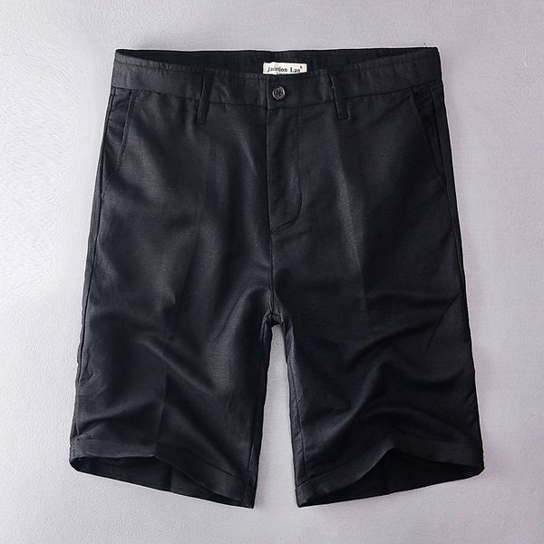 Men's Shorts Arrival Linen and Cotton Casual Men Brand Fashion Solid Black Mens 30-38 Size Short Male Bermudas JC28, White;black
Men's Shorts Arrival Linen and Cotton Casual Men Brand Fashion Solid Black Mens 30-38 Size Short Male Bermudas JC28, White;black