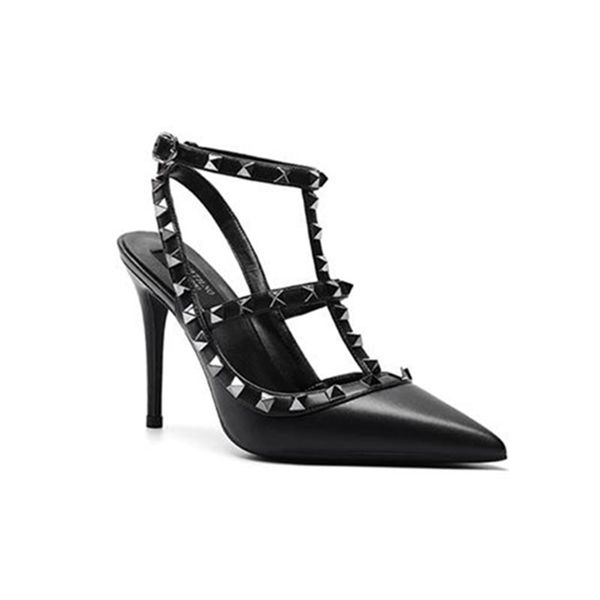 pointed . home high rivet heels l thin heel 2021 new bandage medium m-heel baotou fashion sandals fairy 1 yw, Black
pointed . home high rivet heels l thin heel 2021 new bandage medium m-heel baotou fashion sandals fairy 1 yw, Black