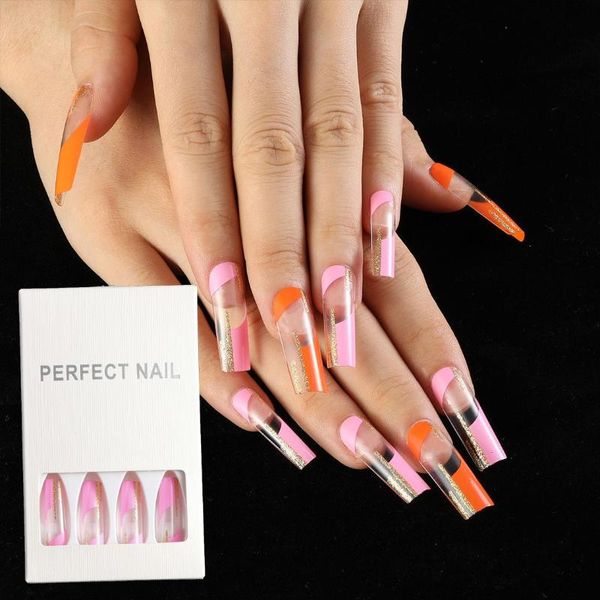 false nails beauty rectangle long paragraph artificial fake nail geometry ballerina, Red;gold
false nails beauty rectangle long paragraph artificial fake nail geometry ballerina, Red;gold