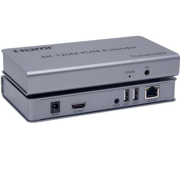 audio cables & connectors 4k kvm extender 4k/30hz usb up to 200m with loop out& ir control+stereo out
audio cables & connectors 4k kvm extender 4k/30hz usb up to 200m with loop out& ir control+stereo out