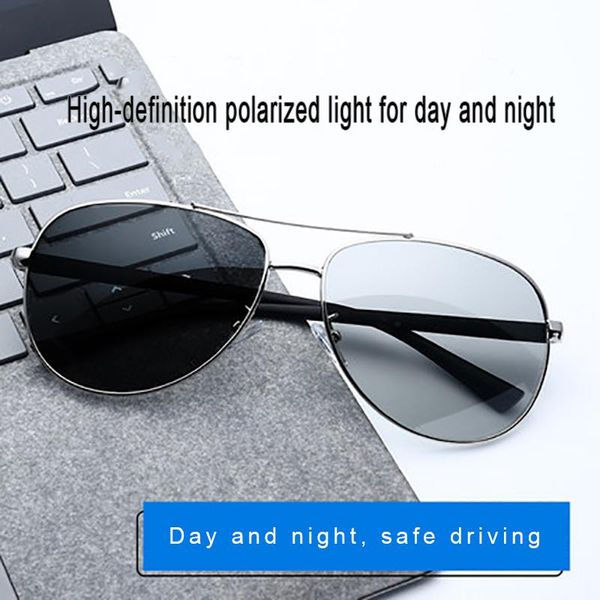 sunglasses broken boy men polarized pochromic classic driving chameleon sun glasses day night vision eyewear, White;black
sunglasses broken boy men polarized pochromic classic driving chameleon sun glasses day night vision eyewear, White;black