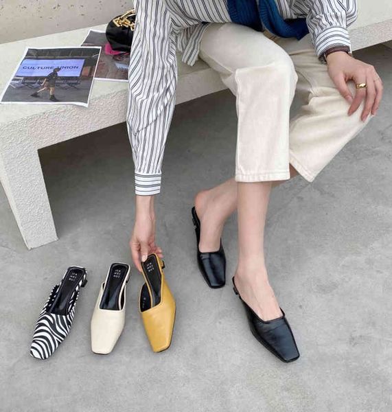 square toe women sandals slippers fashion outside slip on low heels slides beige/black/yellow summer casual sandals slides 210513
square toe women sandals slippers fashion outside slip on low heels slides beige/black/yellow summer casual sandals slides 210513