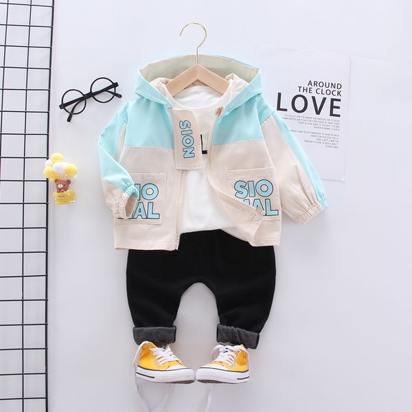 3pc kids baby boys girls clothes clothing sets infant boy coat + t-shirt + pants outfits suits child sports tracksuits, White
3pc kids baby boys girls clothes clothing sets infant boy coat + t-shirt + pants outfits suits child sports tracksuits, White
