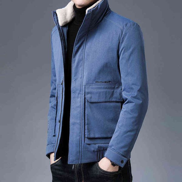grade winter new brand casual fashion down jacket men brand thick warm windbreaker jacket with fur coats mens clothes 2021 y1103, Black
grade winter new brand casual fashion down jacket men brand thick warm windbreaker jacket with fur coats mens clothes 2021 y1103, Black