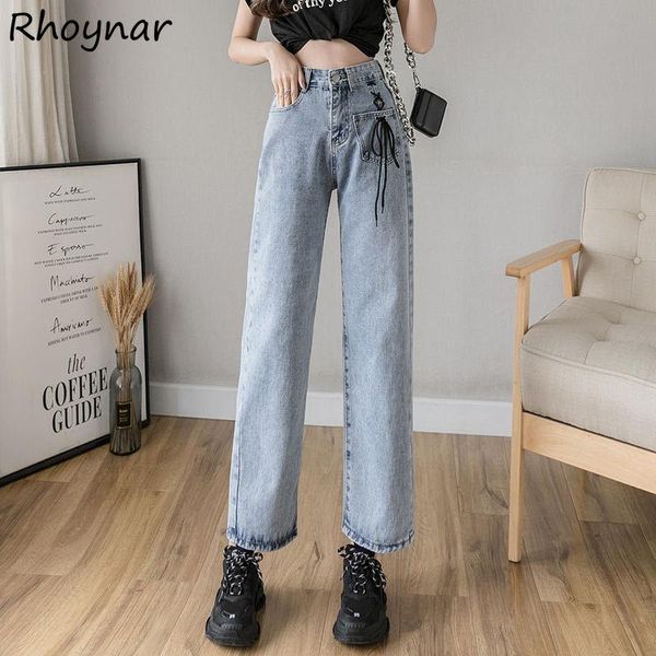 women's jeans women summer vintage elegant chic lace-up fashion soft simple high waist ulzzang causal daily clothing lady all-match, Blue
women's jeans women summer vintage elegant chic lace-up fashion soft simple high waist ulzzang causal daily clothing lady all-match, Blue
