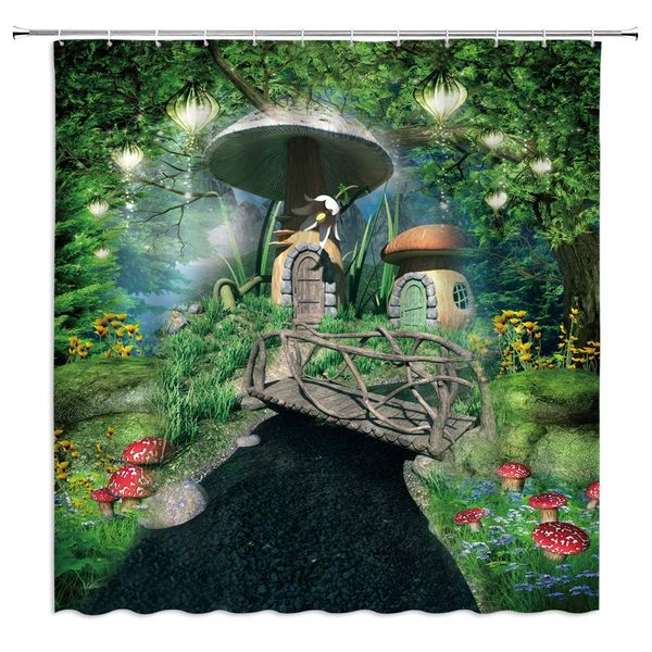 fantasy fairy forest shower curtain sets red mushroom flower castle river lantern colorful spring plant polyester fabric
fantasy fairy forest shower curtain sets red mushroom flower castle river lantern colorful spring plant polyester fabric