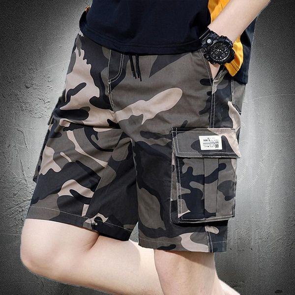 camouflage shorts men's military style casual summer beach fashion streetwear elastic waist, White;black
camouflage shorts men's military style casual summer beach fashion streetwear elastic waist, White;black