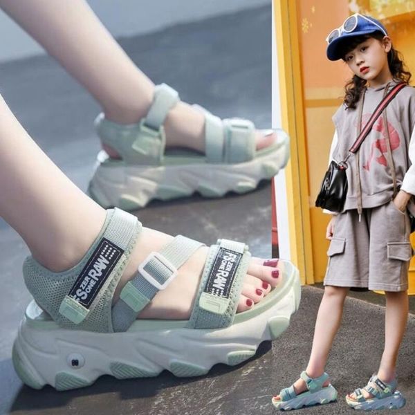 sandals summer children's sports fashion soft bottom girls middle school children students baby shoes, Black;red
sandals summer children's sports fashion soft bottom girls middle school children students baby shoes, Black;red