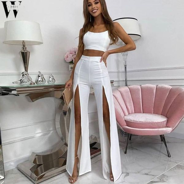 women's pants & capris wyhhcj autumn trouser suits wide leg womens fashion 2021 winter casual loose streetstyle split elegant long pala, Black;white
women's pants & capris wyhhcj autumn trouser suits wide leg womens fashion 2021 winter casual loose streetstyle split elegant long pala, Black;white