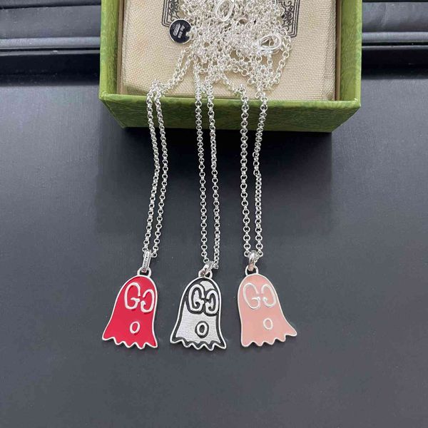 double ghost necklace made of old thai silver wind glue dropping letter little hook buckle pendant clavicle chain black friday deals, Golden;silver
double ghost necklace made of old thai silver wind glue dropping letter little hook buckle pendant clavicle chain black friday deals, Golden;silver