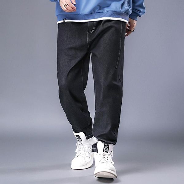 men's jeans trousers plus fat size feet male oversize 2xl-7xl white line denim, Blue
men's jeans trousers plus fat size feet male oversize 2xl-7xl white line denim, Blue