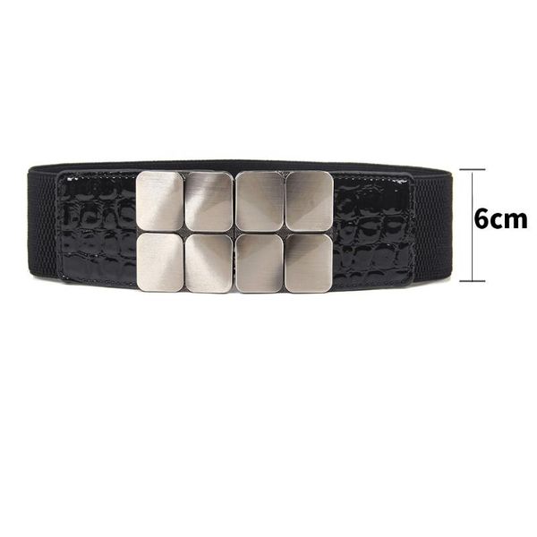 belts women waistbands fashion stretch cummerbunds black metal buckle alloy waist wide elastic cinch corset waistband for dress, Black;brown
belts women waistbands fashion stretch cummerbunds black metal buckle alloy waist wide elastic cinch corset waistband for dress, Black;brown
