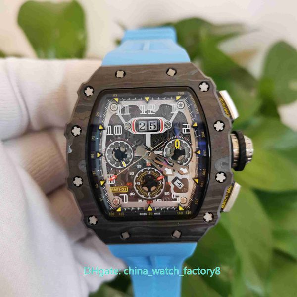 selling watches 44mm x 50mm rm11-03 ntpt carbon fiber blue rubber bands transparent mechanical automatic mens men's watch wristwatches, Slivery;brown
selling watches 44mm x 50mm rm11-03 ntpt carbon fiber blue rubber bands transparent mechanical automatic mens men's watch wristwatches, Slivery;brown