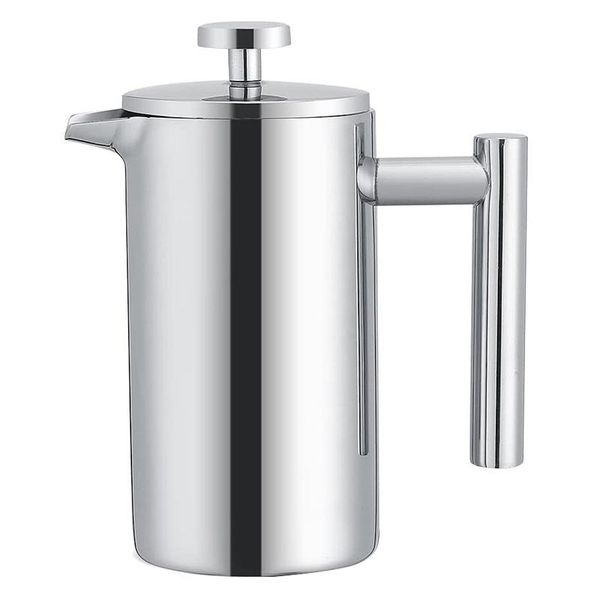 coffee pots pot french press stainless steel espresso machine double wall insulated teapot, 1l
coffee pots pot french press stainless steel espresso machine double wall insulated teapot, 1l