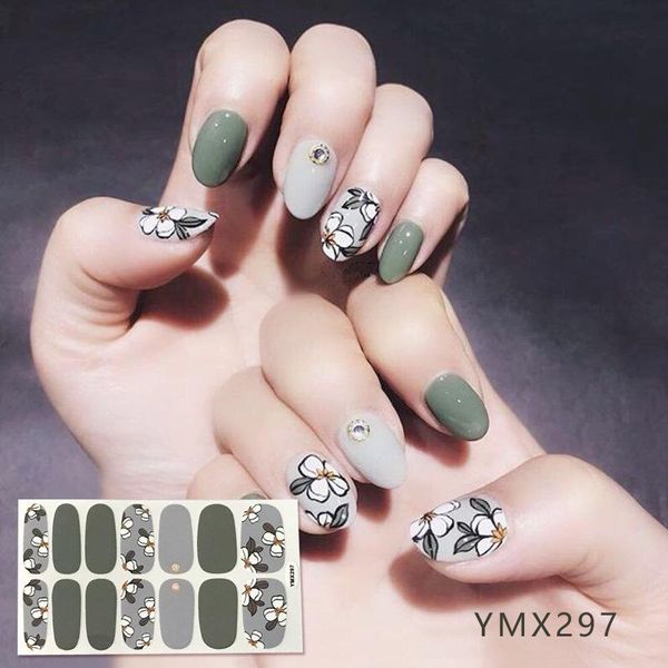 stickers & decals 14tips/sheet full cover beauty nail wraps plain diy manicure adhesive art makeup tools, Black
stickers & decals 14tips/sheet full cover beauty nail wraps plain diy manicure adhesive art makeup tools, Black