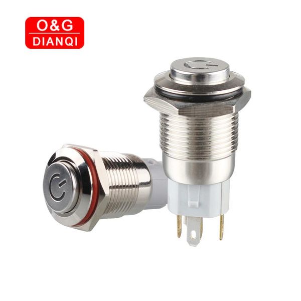 smart home control 2pcs/lot high head 16mm illuminated push button switch waterproof momentary self locking metal with connector
smart home control 2pcs/lot high head 16mm illuminated push button switch waterproof momentary self locking metal with connector
