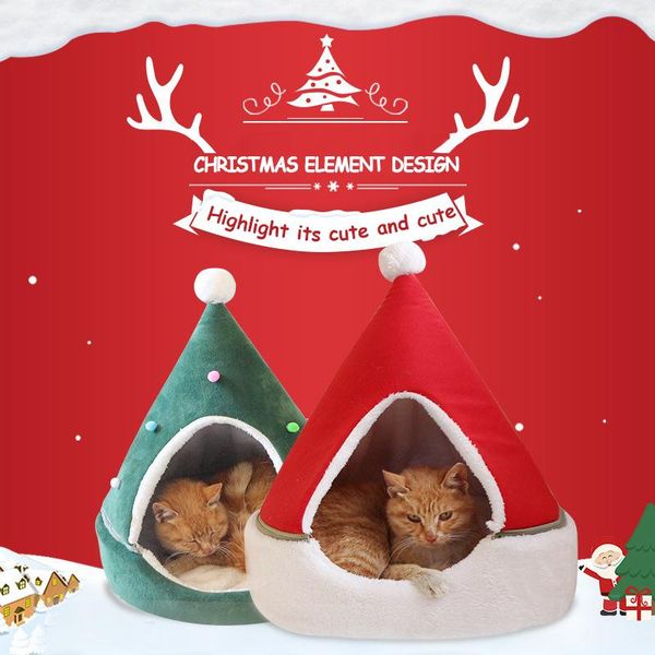 cat beds & furniture christmas pet house for warm nest heated mat soft comfortable cats bed foldable winter kitty plush sleeping gifts
cat beds & furniture christmas pet house for warm nest heated mat soft comfortable cats bed foldable winter kitty plush sleeping gifts