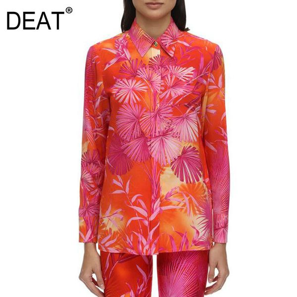 summer fashion women turn-down collar full sleeves printed single breasted straight shirt two piece set wm904 210525, White
summer fashion women turn-down collar full sleeves printed single breasted straight shirt two piece set wm904 210525, White