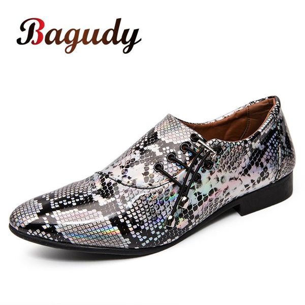 dress shoes men leather formal snakeskin pattern shining oxford party wedding casual fashion flat footwear, Black
dress shoes men leather formal snakeskin pattern shining oxford party wedding casual fashion flat footwear, Black