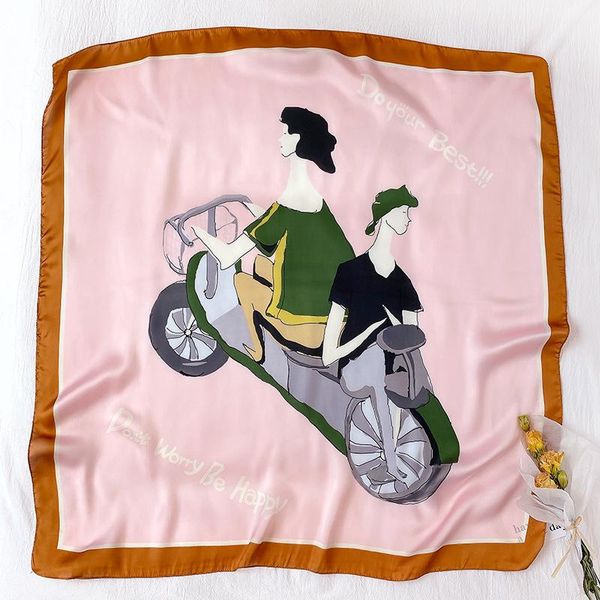 scarves design square scarf lady hair shawls fashion cartoon foulard head wraps for women sacrves bandana female neckerchief hijab, Blue;gray
scarves design square scarf lady hair shawls fashion cartoon foulard head wraps for women sacrves bandana female neckerchief hijab, Blue;gray