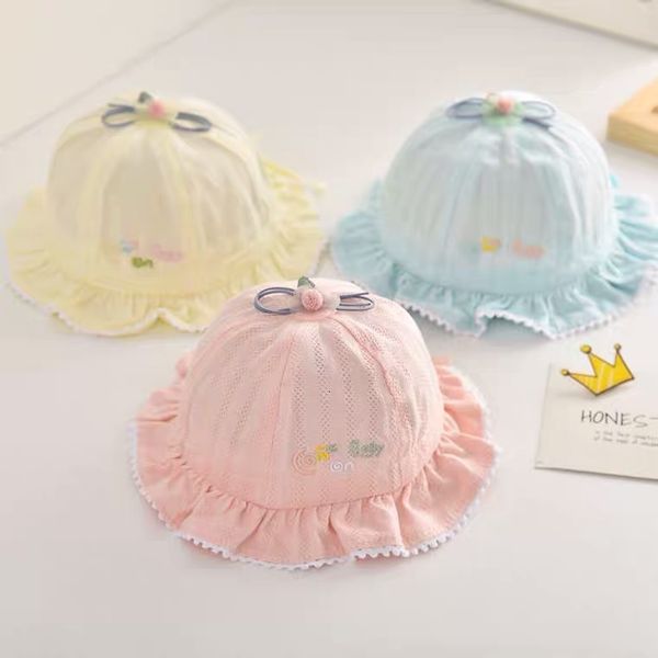 2021 baby hat spring and autumn thin lovely summer girl princess sun adjustable fisherman's, Blue;gray
2021 baby hat spring and autumn thin lovely summer girl princess sun adjustable fisherman's, Blue;gray