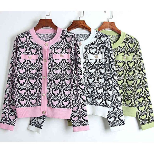 knits thin knitted women hit jacquard knit sweater coat o-neck single breasted cardigan, White
knits thin knitted women hit jacquard knit sweater coat o-neck single breasted cardigan, White