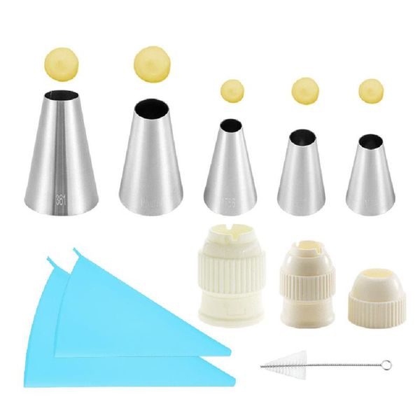stainless steel cakes silicone decoration pastry nozzle set multi purpose with cream bag kitchen gadgets brush tools baking &
stainless steel cakes silicone decoration pastry nozzle set multi purpose with cream bag kitchen gadgets brush tools baking &