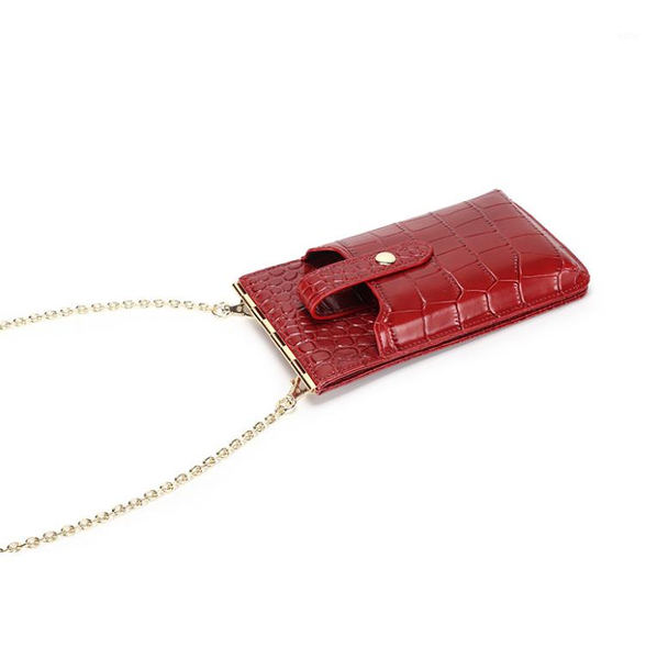 crocodile pattern mobile phone bag female messenger chain mini vertical small multi-function card all-in-one wallets1, Red;black
crocodile pattern mobile phone bag female messenger chain mini vertical small multi-function card all-in-one wallets1, Red;black