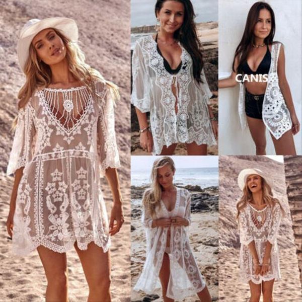 summer hollow out half women dress sleeve pareo sarong beach bikini cover up woman wrap mini dresses female wear, Black;gray
summer hollow out half women dress sleeve pareo sarong beach bikini cover up woman wrap mini dresses female wear, Black;gray